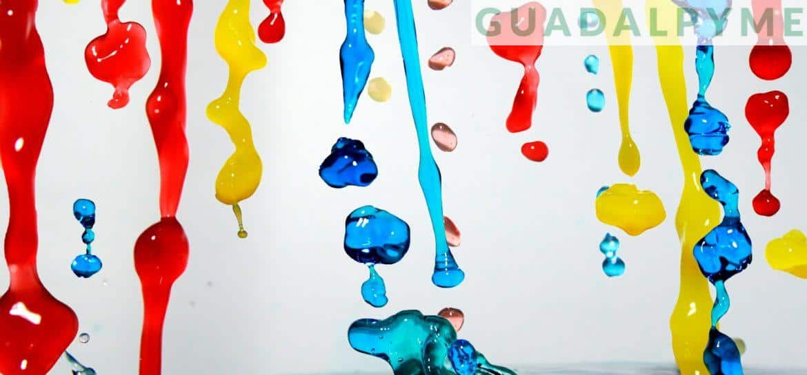 blue green and orange water splash