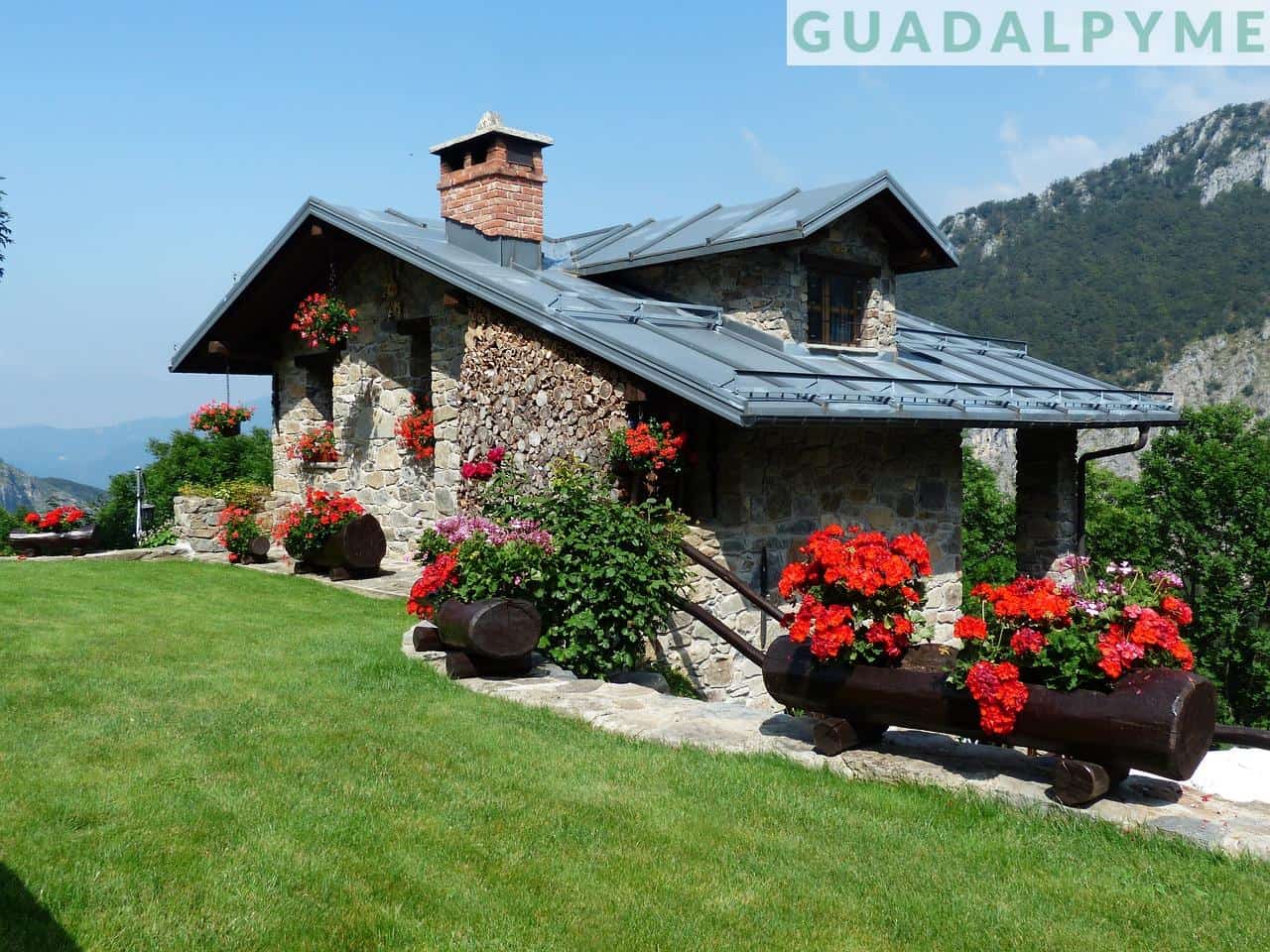 holiday home, summer house, house