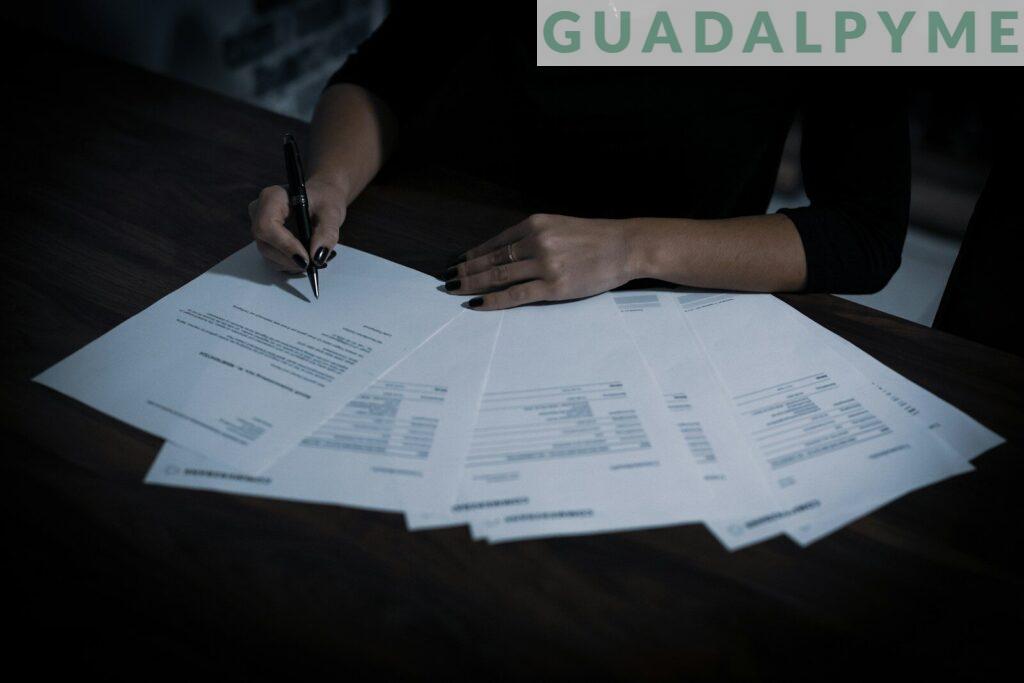 Documentos de cuentas de una pyme